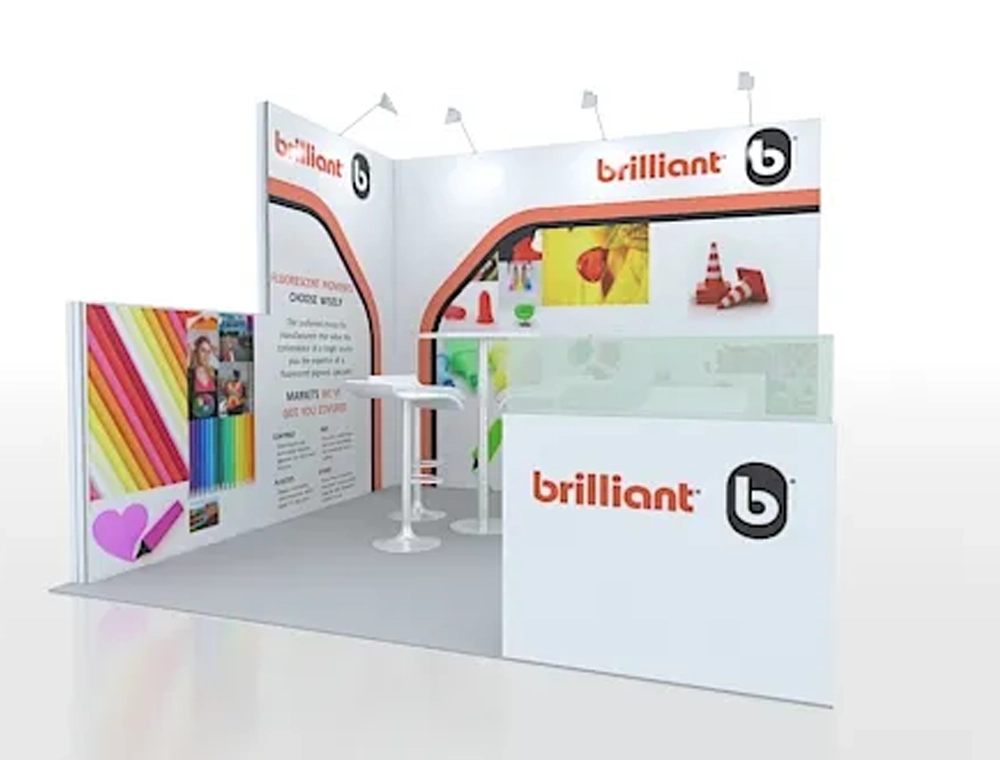 Custom 10x10 booth design ideas